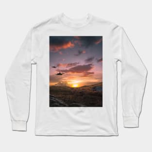 Sunset Jets Long Sleeve T-Shirt